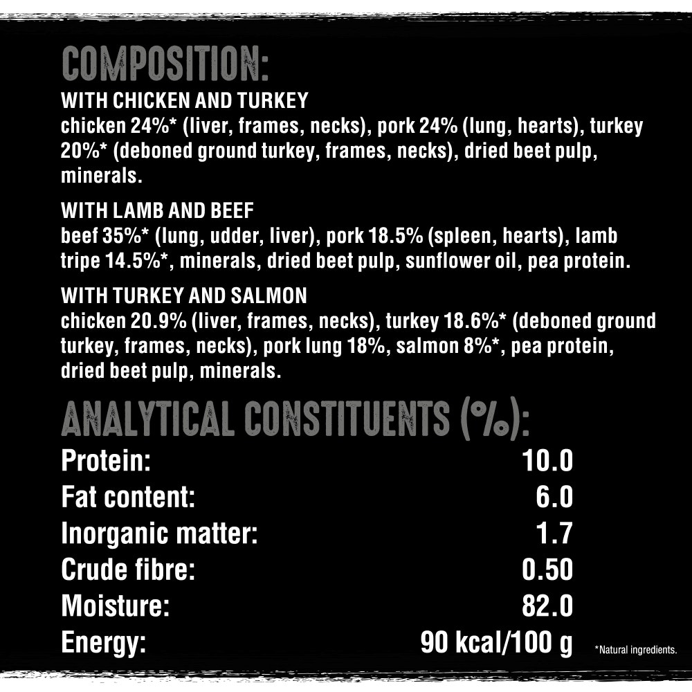 CRAVE™ Natural Grain Free Adult Dog Food Tin Mixed in Loaf 6 x 40g - 4