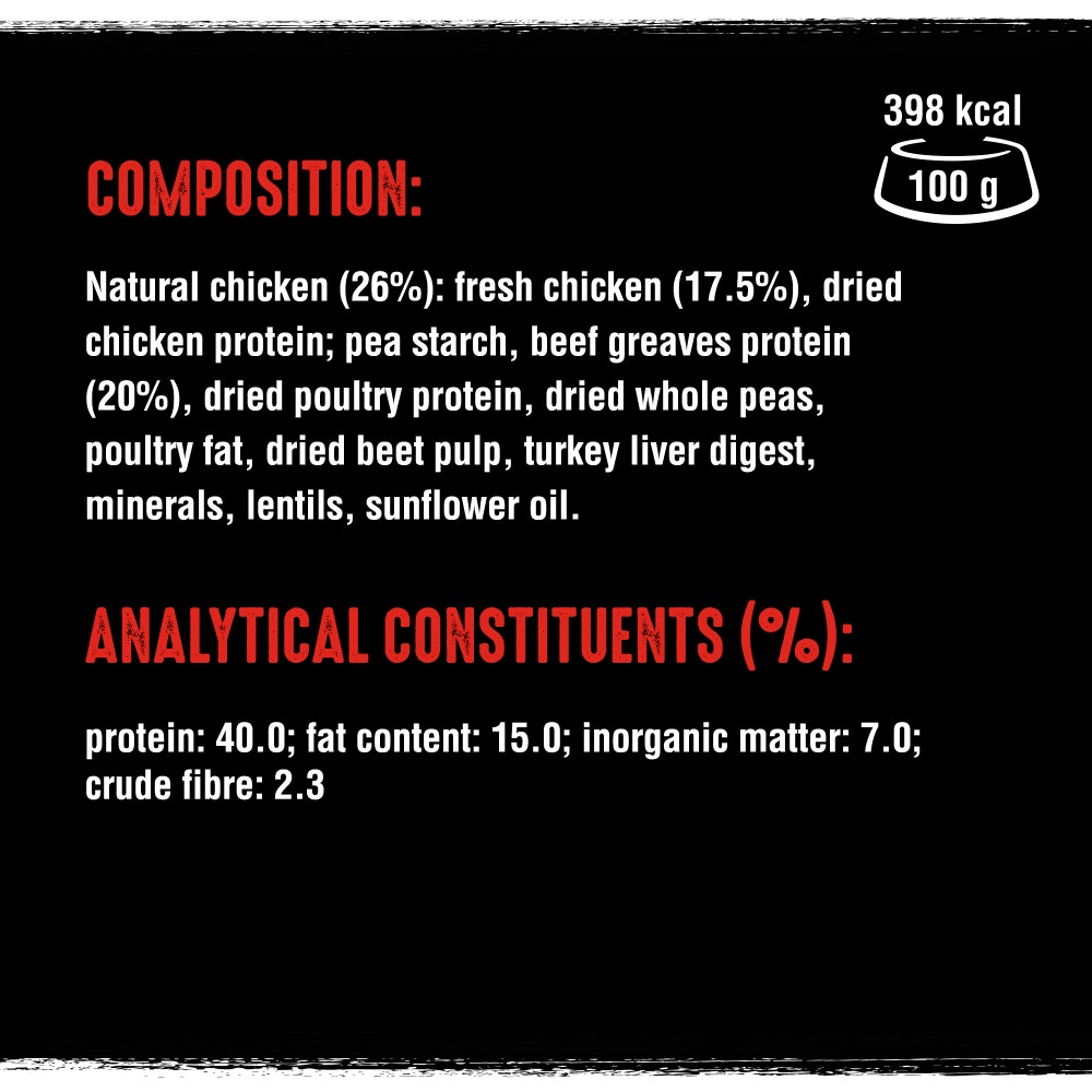 CRAVE™ Adult Dry Cat Food with Beef & Chicken 750g & 7kg - 4